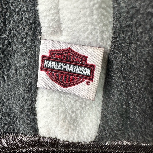 Harley Davidson Women’s 1/4 Zip Fleece Pullover. Size Large. - Picture 5 of 8